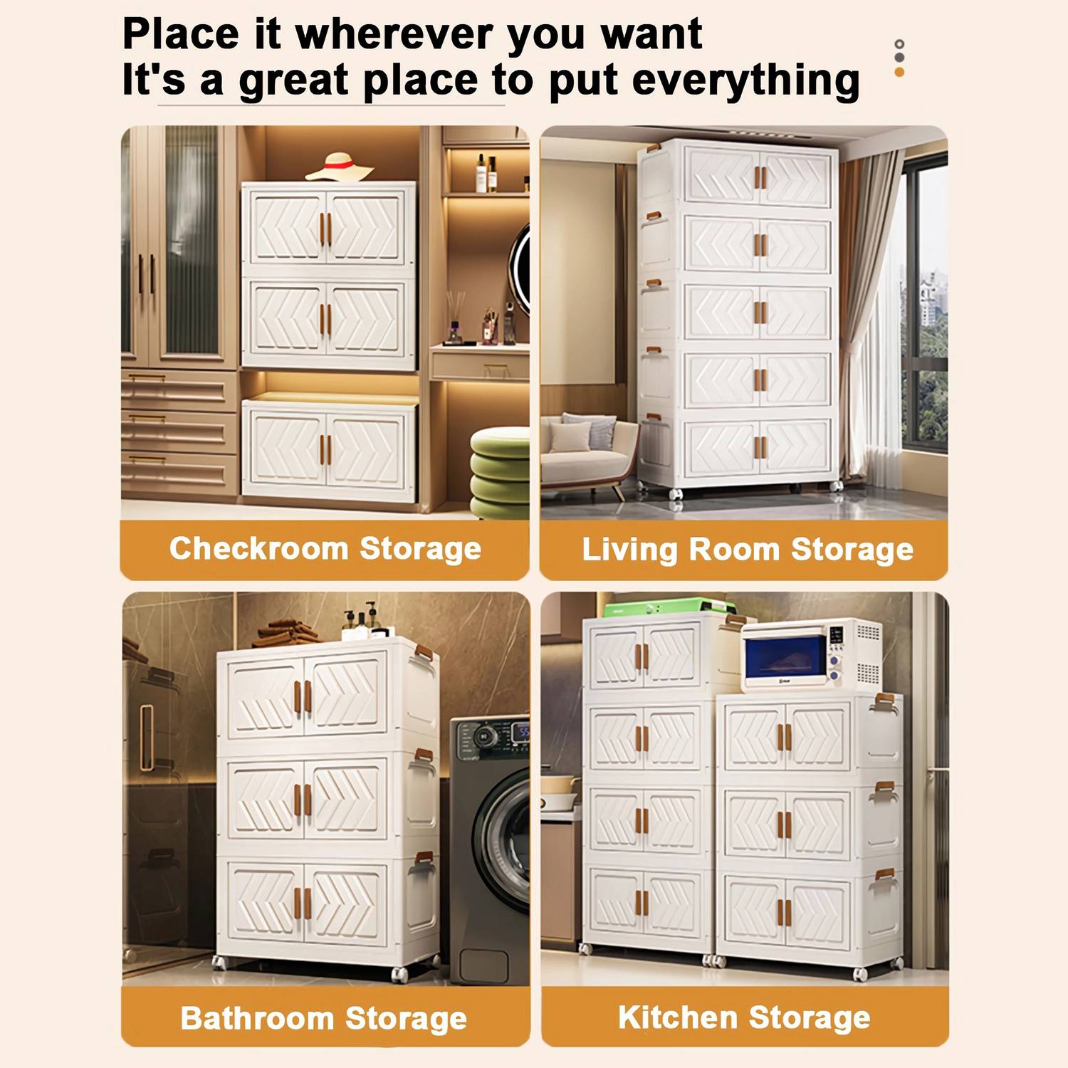 Sasimo PC Collapsible Wardrobe